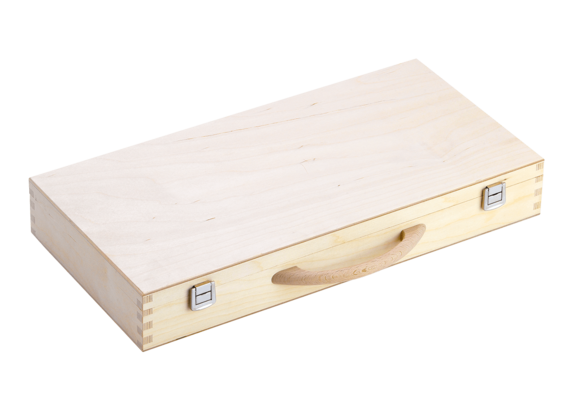 Wooden casket for storage purposes